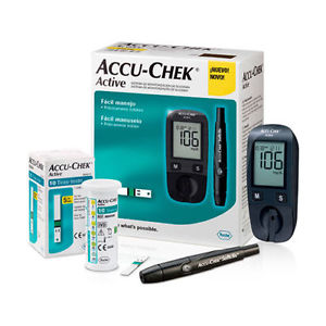 Accu-Chek active เครื่องตรวจวัดระดับน้ำตาล