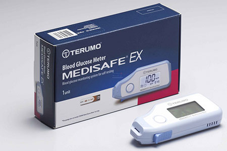 เครื่องตรวจน้ำตาล-Terumo-Medisafe-EX